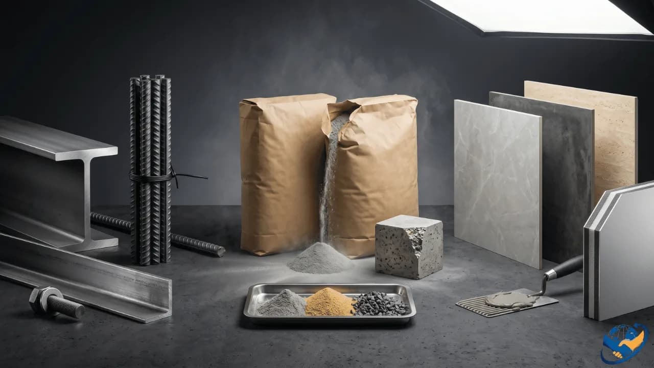 Construction Material — supplied by Assured Global Exim LLP
