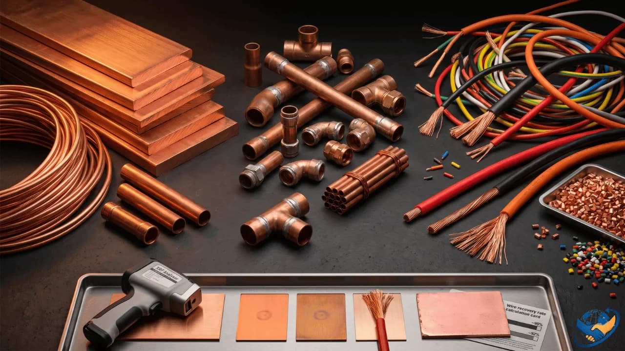 Copper Scrap — supplied by Assured Global Exim LLP