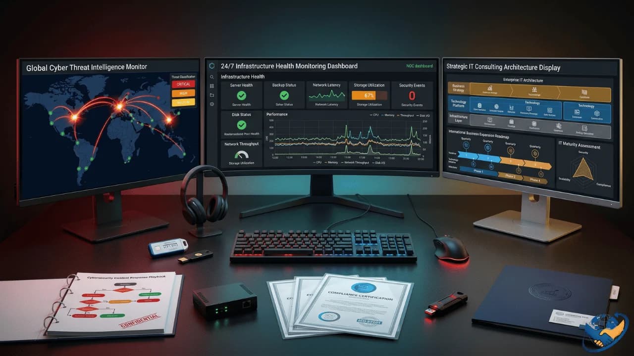 Cybersecurity, Managed IT & Consulting — supplied by Assured Global Exim LLP