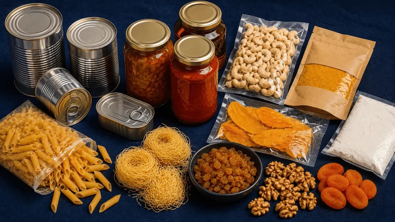 Processed Foods — supplied by Assured Global Exim LLP