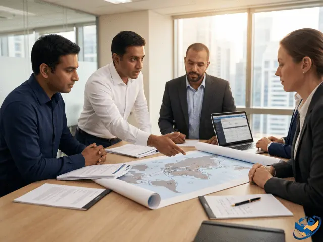 Assured Global Exim LLP team coordinating international trade operations